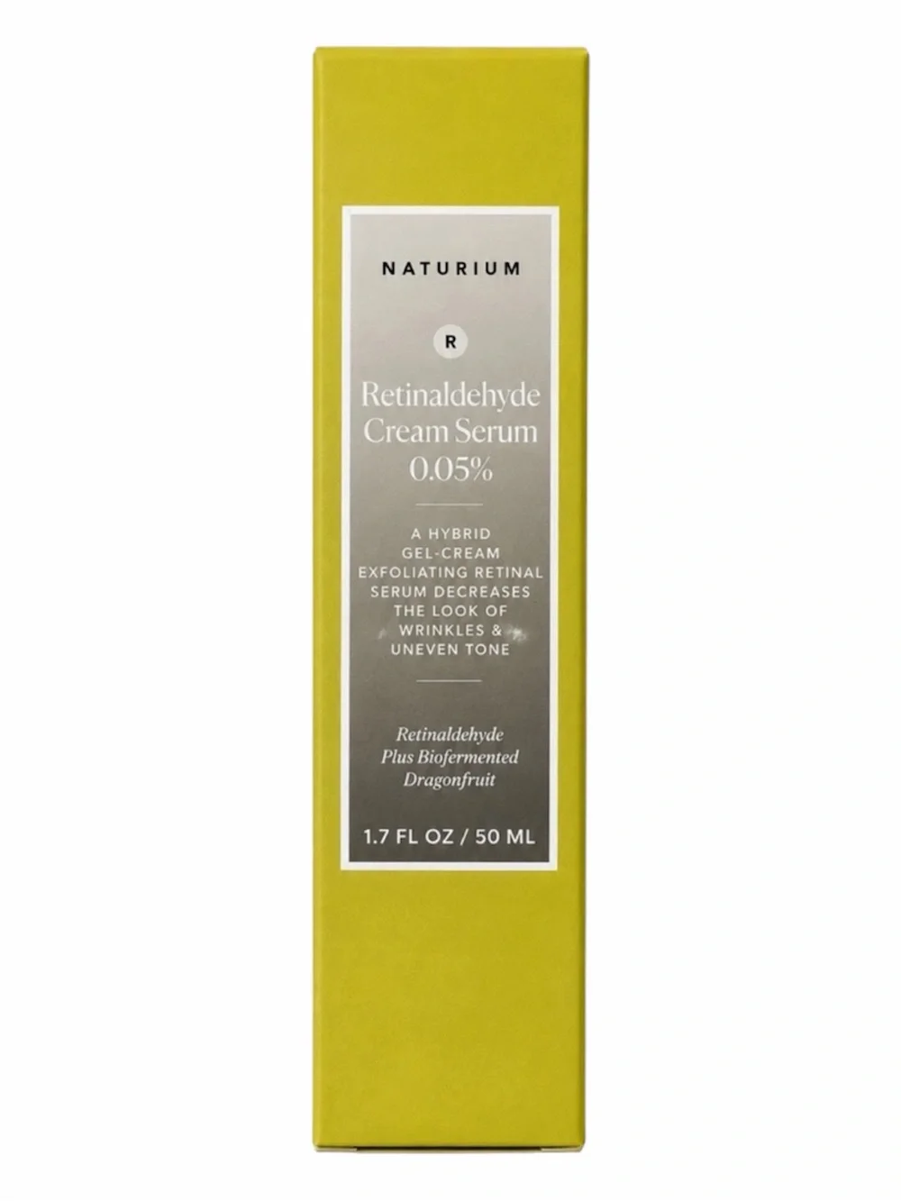 Naturium Retinaldehyde Cream Serum 0.05% 1.7‎ oz New in Box